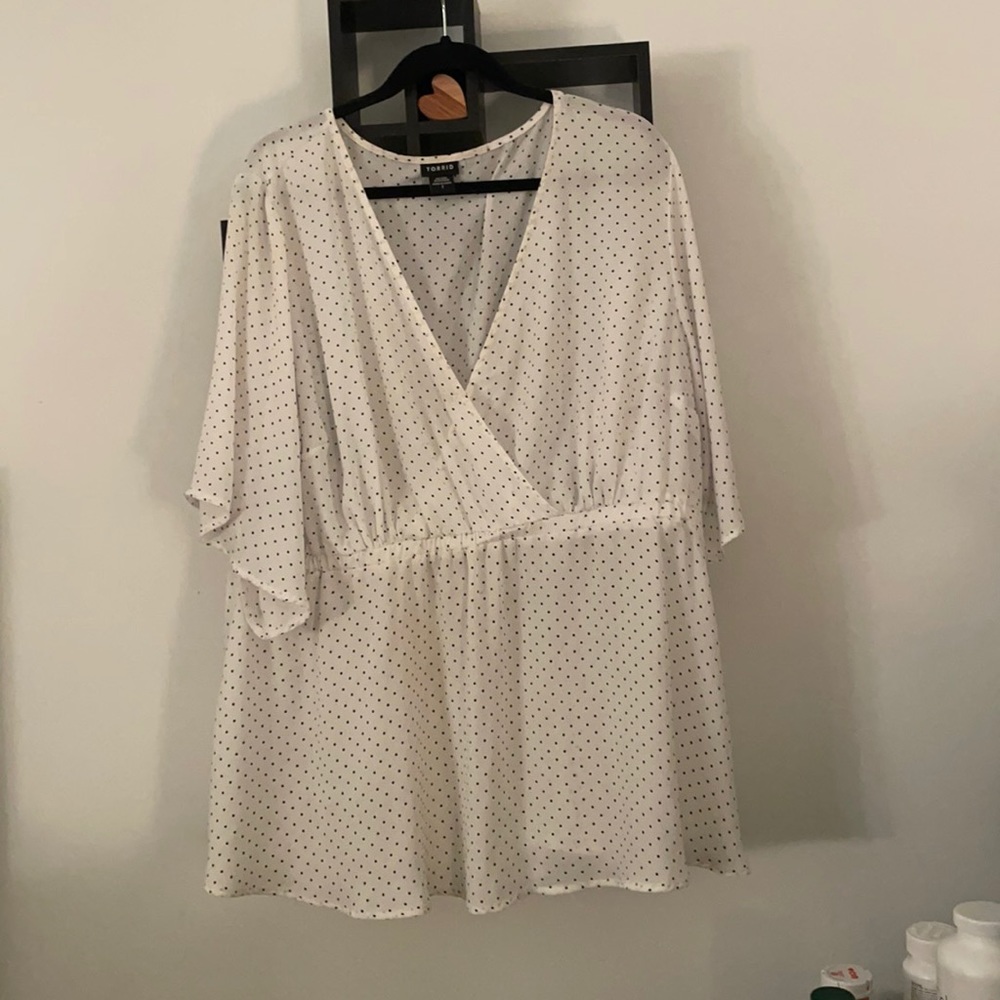 TORRID BABYDOLL BLOUSE 3x